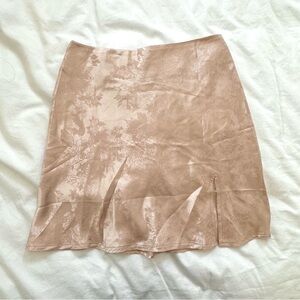 Princess Polly Champagne Mini Skirt